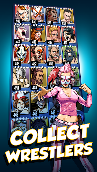 The Muscle Hustle character collection